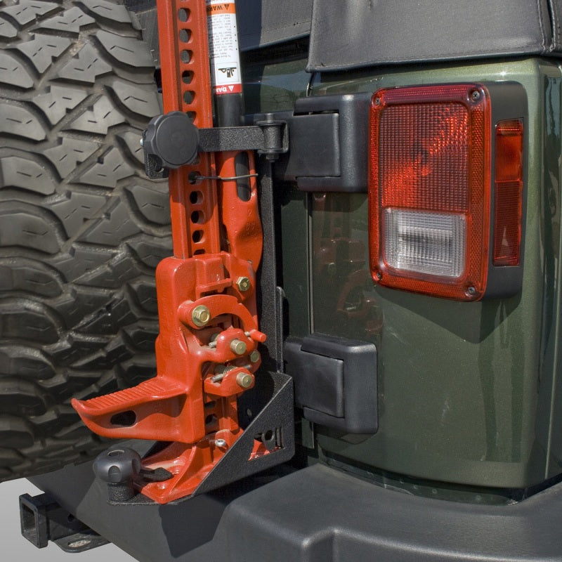 Rugged Ridge Off-Road Jack Mounting Bracket Kit 07-18 Jeep Wrangler JK/JKU - View 3 | Dirty Garage