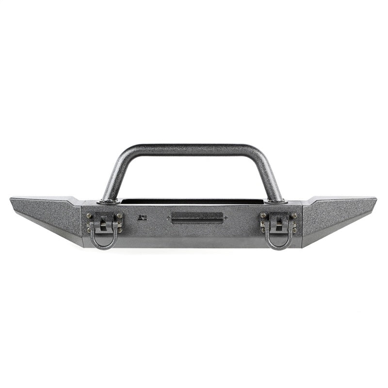 Rugged Ridge XHD Bumper Kit Overrider Ft 76-06 CJ/Jeep Wrangler - View 8 | Dirty Garage