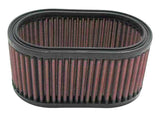 Universal Custom Air Filter 7 inch X 4 1/2 inch/3 1/4 inch Height/Oval - View 3 | Dirty Garage