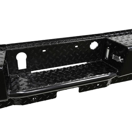 2019-2026 GM 1500 HDX Bandit Black Rear Bumper - View 12 | Dirty Garage