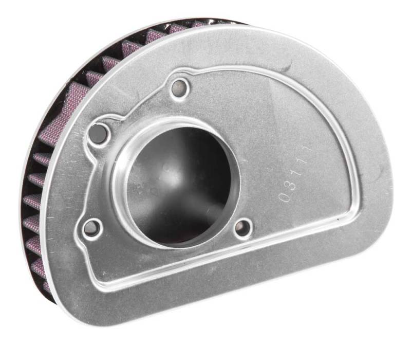 Universal Replacement Unique Air Filter 6.625in L x 4.75in W x 1.625in H with 1 Flange for Harley Davidson - View 6 | Dirty Garage