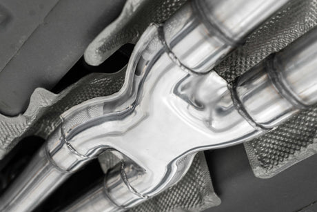 2015-2021 Challenger 3.6L Aluminized Catback Exhaust - View 3 | Dirty Garage