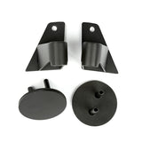 Rugged Ridge 07-18 Jeep Wrangler JK Textured Black Mirror Relocation Brackets - View 2 | Dirty Garage