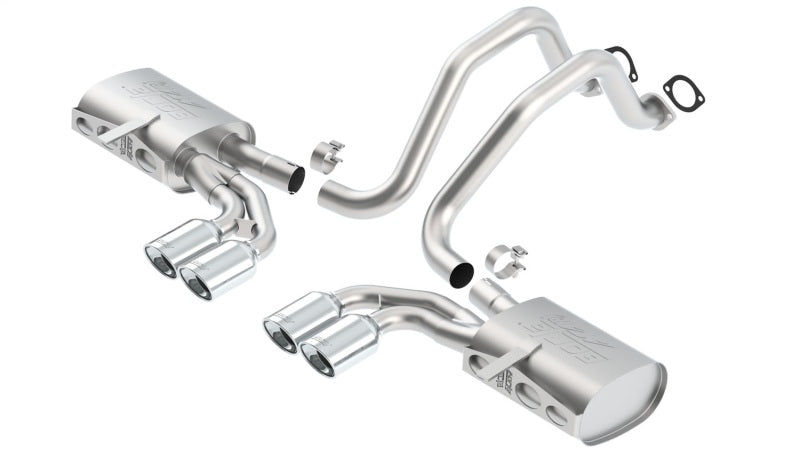 Borla 97-04 Chevrolet Corvette 5.7L 8cyl ATAK SS Catback Exhaust - View 4 | Dirty Garage