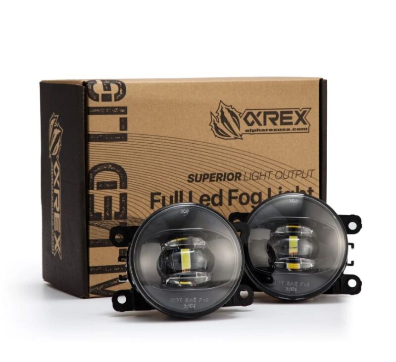Universal DoubleTap Dual Color LED Projector Fog Lights White Amber - View 2 | Dirty Garage