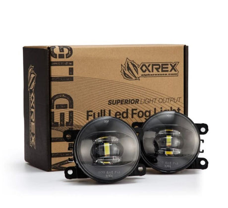 Universal DoubleTap Dual Color LED Projector Fog Lights White Amber - View 2 | Dirty Garage