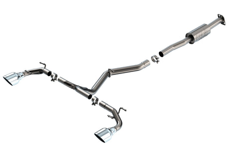 Borla 22-23 Subaru BRZ/Toyota GR86 2.4L RWD AT/MT ATAK Catback Exhaust - Polished Tips | Dirty Garage