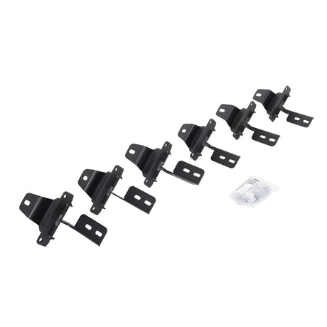 Go Rhino 18-20 Jeep Wrangler JLU Brackets for RB Running Boards - View 2 | Dirty Garage