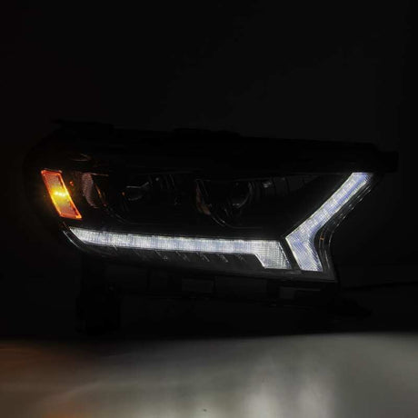 2019-2023 Ranger Luxx-Series LED Projector Alpha Black Headlights - View 7 | Dirty Garage