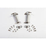 Rugged Ridge 41-95 Jeep CJ / Jeep Wrangler Hood Catch Kit Stainless | Dirty Garage