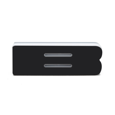 Universal Illuminated LED Letter Badge Matte Black B | Dirty Garage
