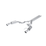 2024 Mustang GT Aluminized Steel 3" Cat-Back Dual Split Rear Street - View 3 | Dirty Garage