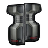 2019-2024 GM 1500 & GM HD Luxx-Series LED Tail Lights Alpha Black | Dirty Garage