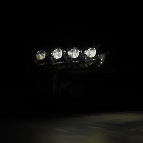 2022-2024 Tundra Sequoia Nova-Series Alpha-Black Headlights White DRL - View 5 | Dirty Garage
