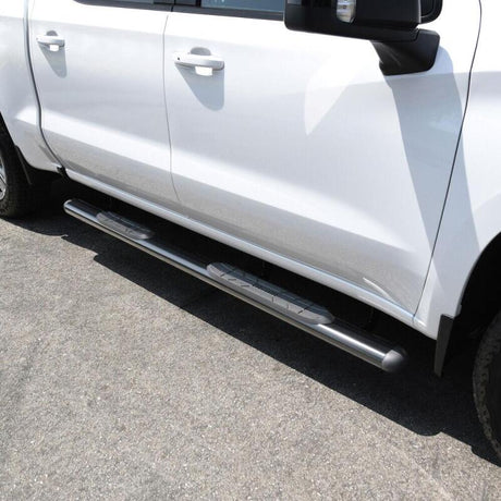 Westin Premier 4 Oval Nerf Step Bars - 85 in - Black - View 6 | Dirty Garage