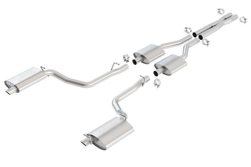 Borla 11-14 Dodge Charger R/T / 11-14 Chrysler 300 C 5.7L V8 AT/MT S-Type SS Catback Exhaust - View 3 | Dirty Garage