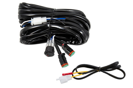 Universal Heavy Duty Dual Output Light Bar Wiring Harness | Dirty Garage