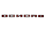 2021+ Bronco Grille Lettering Overlay Kit - Black - View 10 | Dirty Garage
