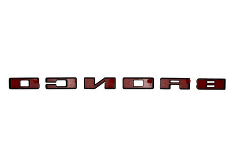 2021+ Bronco Grille Lettering Overlay Kit - Black - View 10 | Dirty Garage
