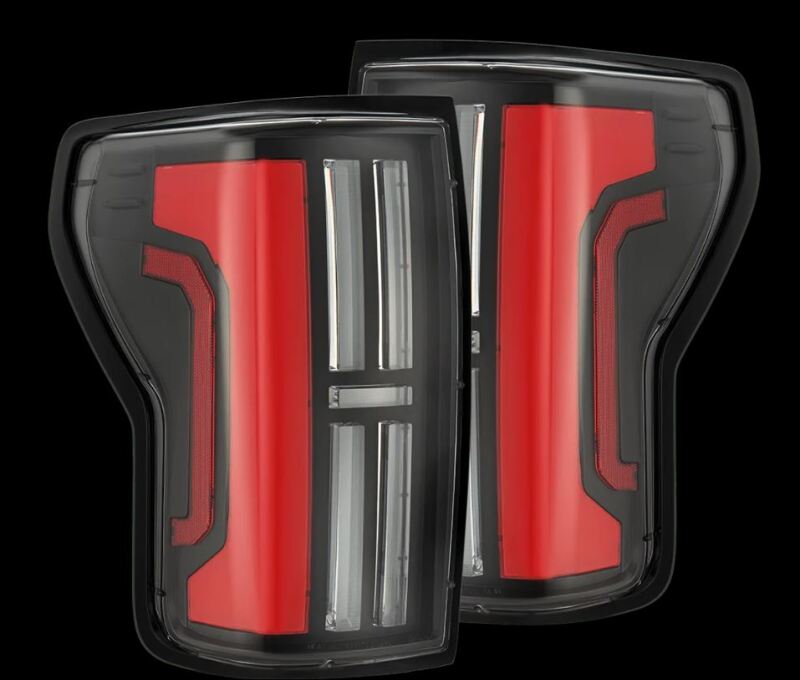 2007-2013 Tundra Nova-Series LED Tail Lights Black Red | Dirty Garage