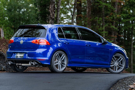2015-2019 Golf R 3" Cat Back 4" Quad Carbon Fiber Tips - View 5 | Dirty Garage