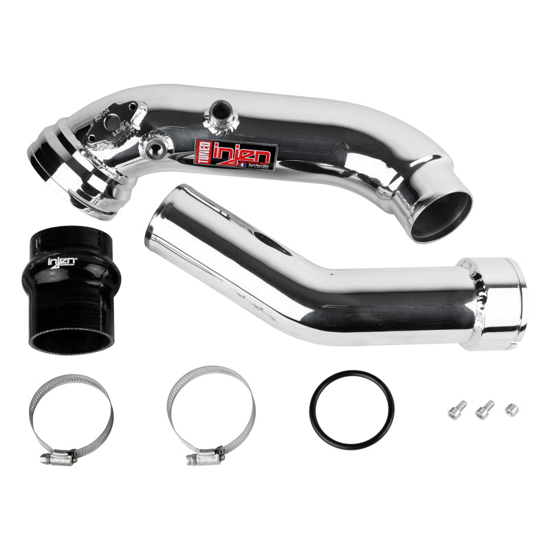 2012-2015 BMW 335i L6 3.0L Turbo Polished SES Intercooler Cold Side Pipe - View 3 | Dirty Garage