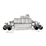 2018-2024 M2 Competition M2 CS Slip-On Line Titanium Carbon Fiber Tips - View 3 | Dirty Garage