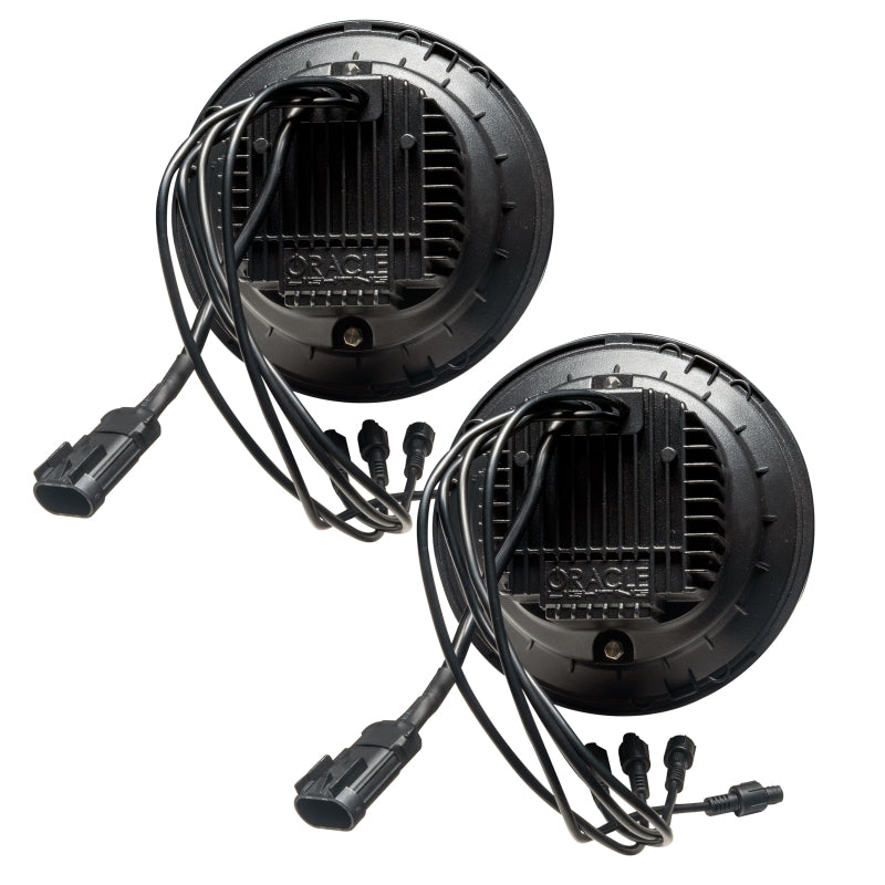 2007-2018 Wrangler JK 7" ColorSHIFT Bi-LED Projector Headlights - View 3 | Dirty Garage
