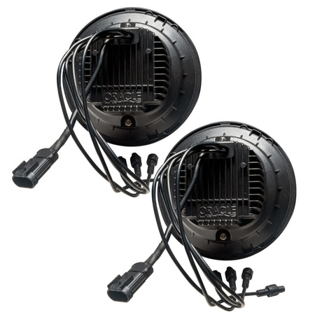 2007-2018 Wrangler JK 7" ColorSHIFT Bi-LED Projector Headlights - View 3 | Dirty Garage