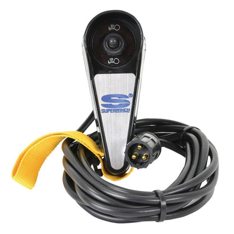 Universal 9500 LB 12V DC Tiger Shark Winch w/ Synthetic Black Rope - View 6 | Dirty Garage