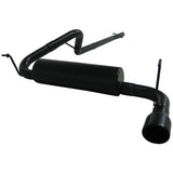 2009-2024 GM 3" Cat Back Pre-Axle Dual Outlet 4" Tip Black - View 4 | Dirty Garage