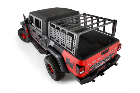 Go Rhino 19-21 Jeep Gladiator XRS Overland Xtreme Rack - Black - View 7 | Dirty Garage