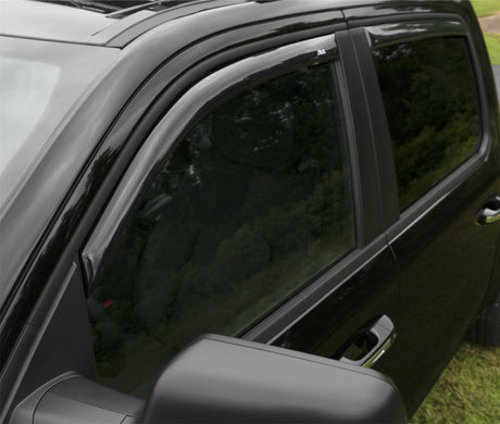 2019 Ram 1500 Crew Cab Ventvisor In-Channel Window Deflectors 4-Piece Smoke - View 7 | Dirty Garage