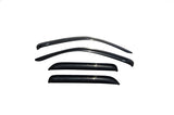 2001-2012 Escape Smoke Outside Mount Window Deflectors 4-Piece - View 2 | Dirty Garage