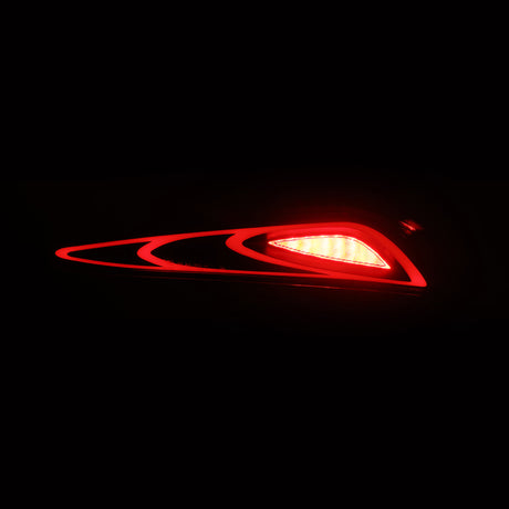 2020-2024 Supra Luxx-Series FT-1 Style LED Tail Lights Alpha-Black - View 8 | Dirty Garage