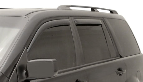 2003-2008 Pilot Front and Rear Window Deflectors Smoke - View 2 | Dirty Garage