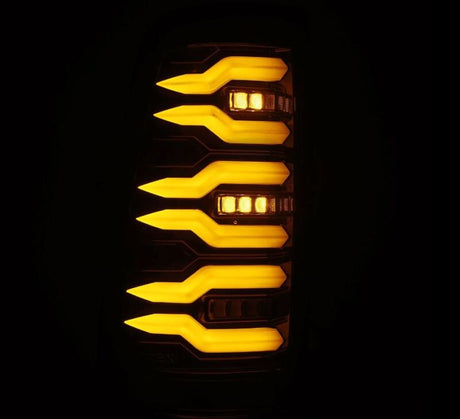 1999-2006 GM HD Luxx-Series LED Tail Lights Alpha-Black - View 5 | Dirty Garage