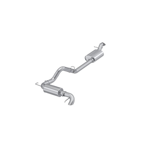 2021-2023 Bronco 2.3L 2.7L Stainless Steel 3" Cat Back Single High Clearance Rear Exit - View 2 | Dirty Garage