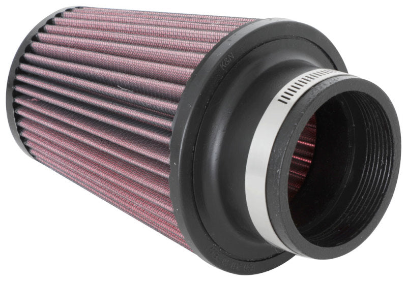 Universal Clamp-On Air Filter 3in Flange ID x 5in Base OD x 3.5in Top OD x 6in Height - View 2 | Dirty Garage