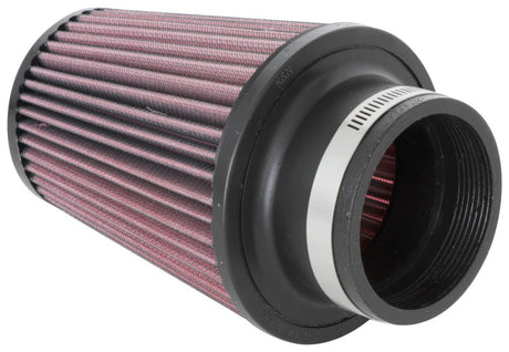 Universal Clamp-On Air Filter 3in Flange ID x 5in Base OD x 3.5in Top OD x 6in Height - View 2 | Dirty Garage