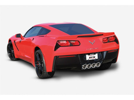 Borla 14-15 Chevy Corvette C7 6.2L RWD w/AFM &NPP S-Type Dual Round Rolled Center Rear Exit Exhaust - View 5 | Dirty Garage