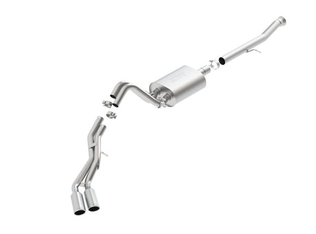 Borla 15-16 Cadillac Escalade ESV/Yukon Denali XL 6.2L V8 AT Split Side Ext SS S-Type CB Exhaust - View 4 | Dirty Garage