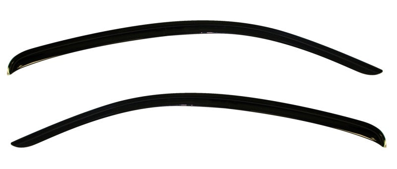 2012-2014 Mustang Ventvisor Outside Mount Window Deflectors Smoke 2-Piece - View 2 | Dirty Garage