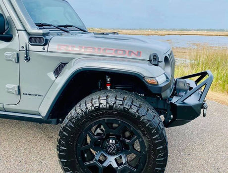 2018-2024 Wrangler Smoked Lens LED Front Sidemarkers - View 8 | Dirty Garage