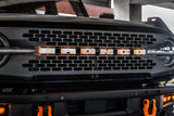 Universal Illuminated LED B Letter Badge w/ Matte White Surface Finish - View 5 | Dirty Garage