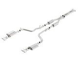 Borla 09-14 Dodge Challenger R/T 5.7L RWD 2Dr. Dual Rctgl. Angle S-Type CB Exhaust - Rear Split Exit - View 3 | Dirty Garage