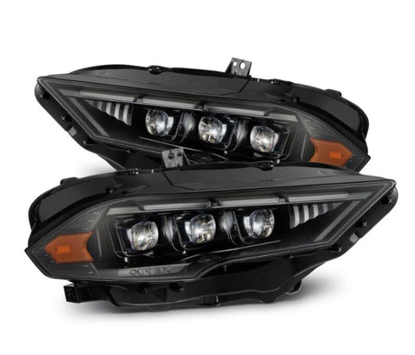 2018-2023 Mustang Nova-Series LED Projector Alpha-Black Headlights Sequential Signal Switch DRL | Dirty Garage