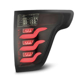 2011-2015 Explorer Pro-Series LED Tail Lights Jet Black - View 4 | Dirty Garage