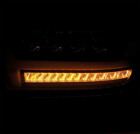 2019-2022 Ram 1500 Nova-Series LED Projector Jet Black Headlights Active Light Sequential Signal DRL - View 6 | Dirty Garage