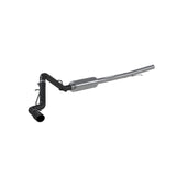 2019 GM 1500 3 in Cat Back Single Side Black Coated - View 3 | Dirty Garage